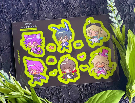 [Danganronpa] V3 Wonderland Sticker Sheet